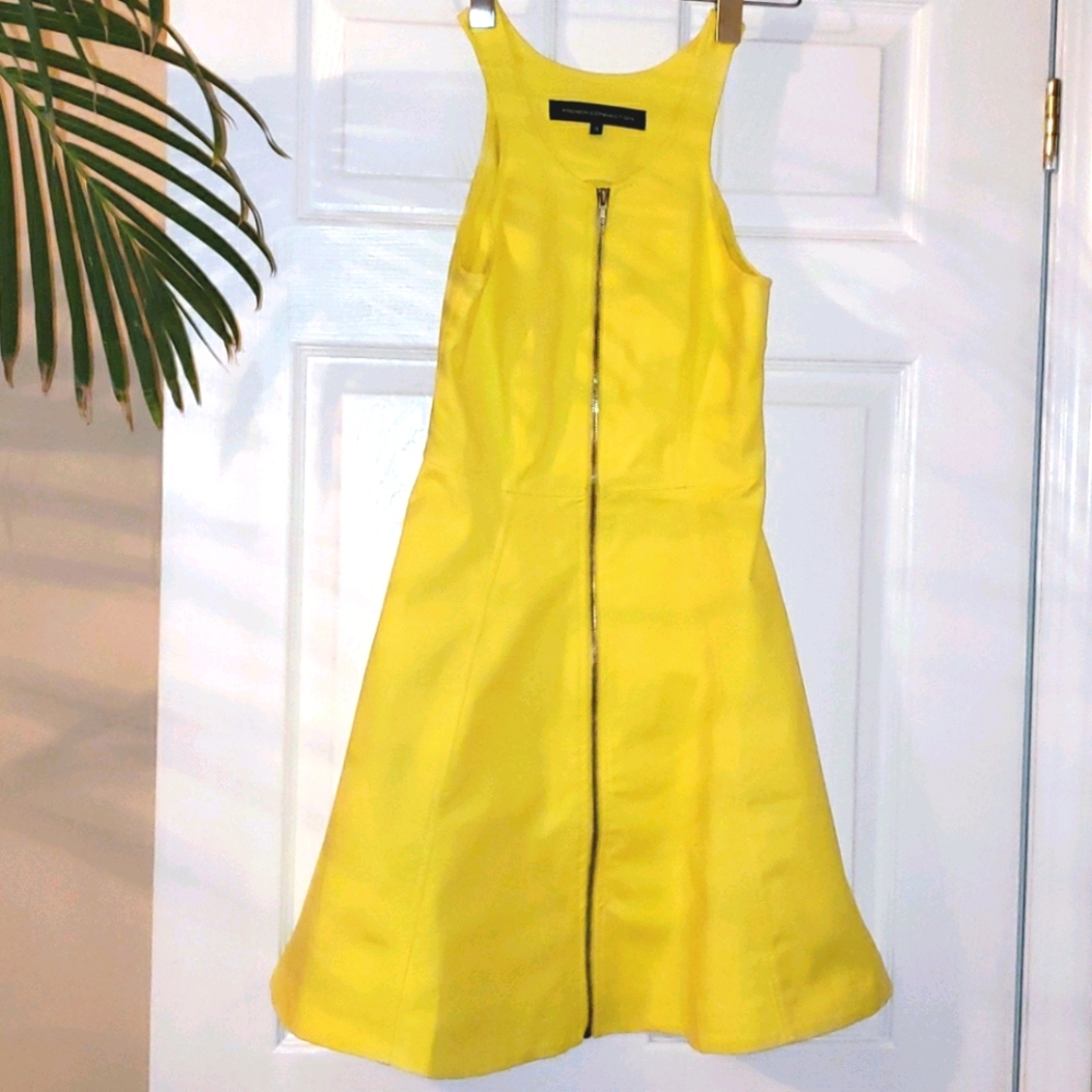 French Connection yellow 💛 summer dress